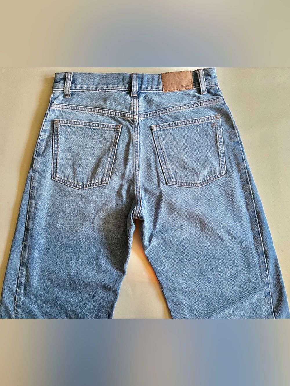 Madewell. Women’s Pieced Barrel-Leg Jeans.25. New without the tags. 100% cotton. - Picture 8 of 13